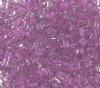 50g 5x4x2mm Violet Lined Crystal Tile Beads